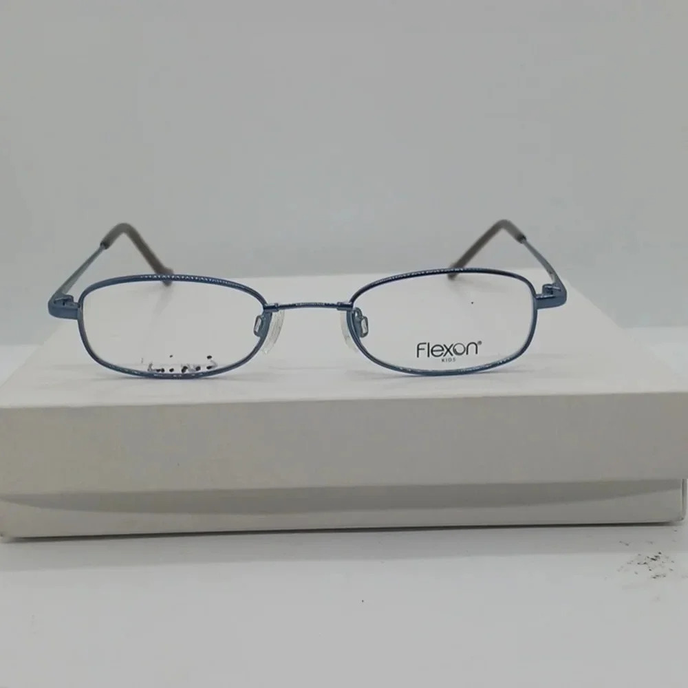 NWT KIDS FLEXON EYEGLASS FRAMES BLUE JEANS